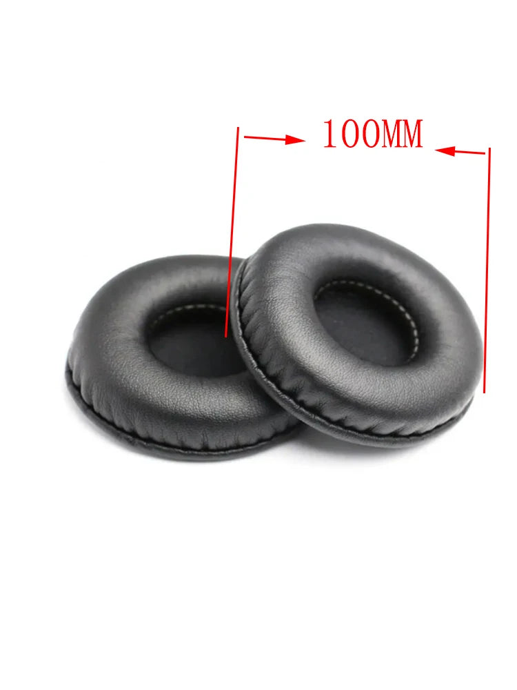 R Ear Pads For Headphones Covers Sponge Leather Foam Cushion 40mm 50mm 55mm 60mm 65mm 70mm 75mm 80mm 85mm 90 95 100 105mm 110mm