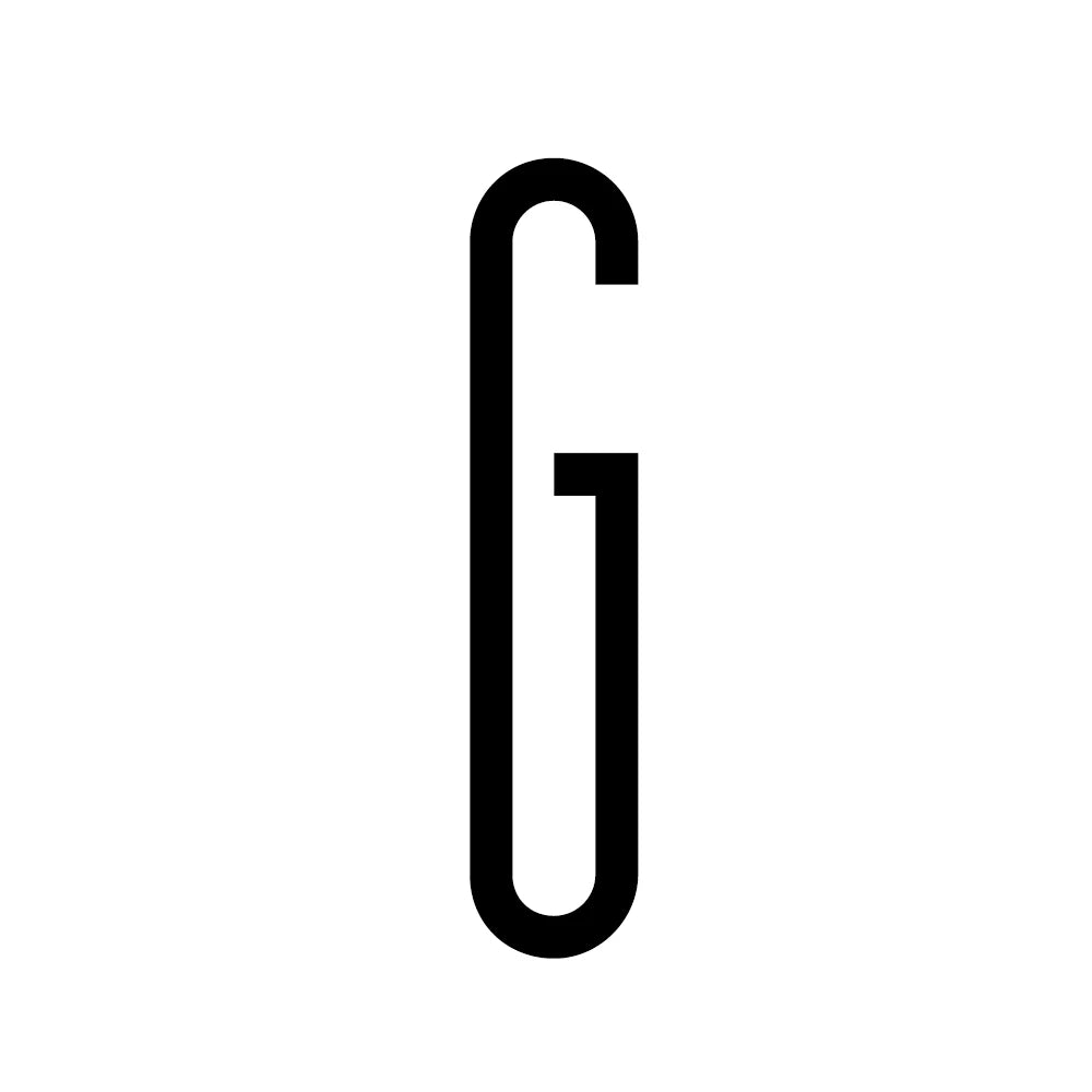 4 Inch 100mm Self Adhesive Big Modern Door Number for Exterior House Apartment Plaque Mailbox Address Digits Sticker Sign Black