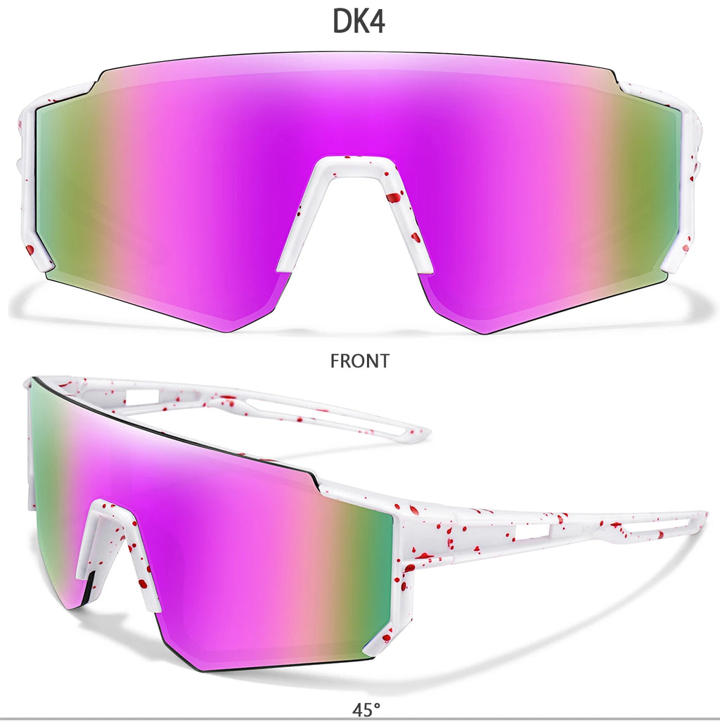 Age 9-15 Youth Cycling Glasses Teenagers Sunglasses Mtb Bike Bicycle Baseball Goggles Children Outdoor Sport Boys Girls UV400