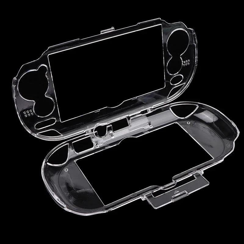 Clear Crystal Hard Shell Case for PS Vita 1000 Handheld Transparent Protective Full Cover for Sony PSV 1000 Gaming Accessories