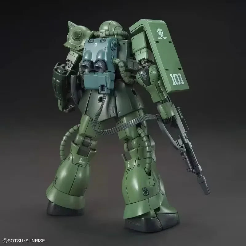GTO Zaku Mass-Produced Char'S Custom Mobile Suit Mech Assembly Model Kits Action Figures Desktop Decoration Doll Boy Toy Gift