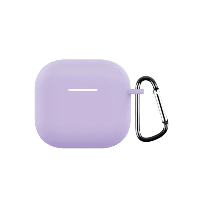 Wireless Headset Silicone Cover For AirPods 4 4th Generation 2024 Case For AirPods4 Air Pods 4 Coque Soft TPU Fundas With Hook
