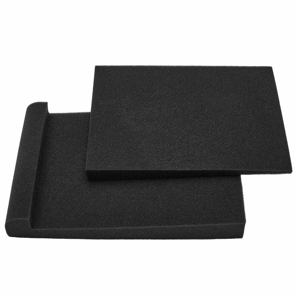 1 Set 30x20x4.5cm Sponge Studio Monitor Speaker Acoustic Isolation Foam Soundproof Isolator Pads High Density Sound Proof Panels