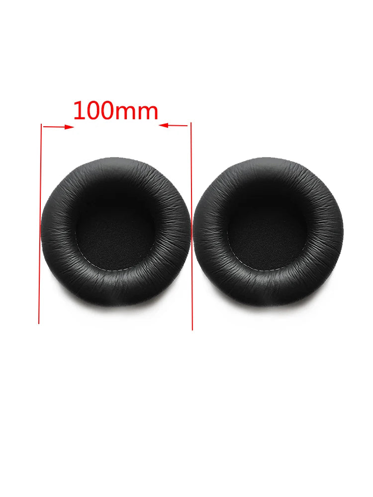 Ear Pads For Headphones Wrinkled Frog Skin Pad Headphone Sponge Leather Foam Covers Cushion Replacement For Headset Accessories