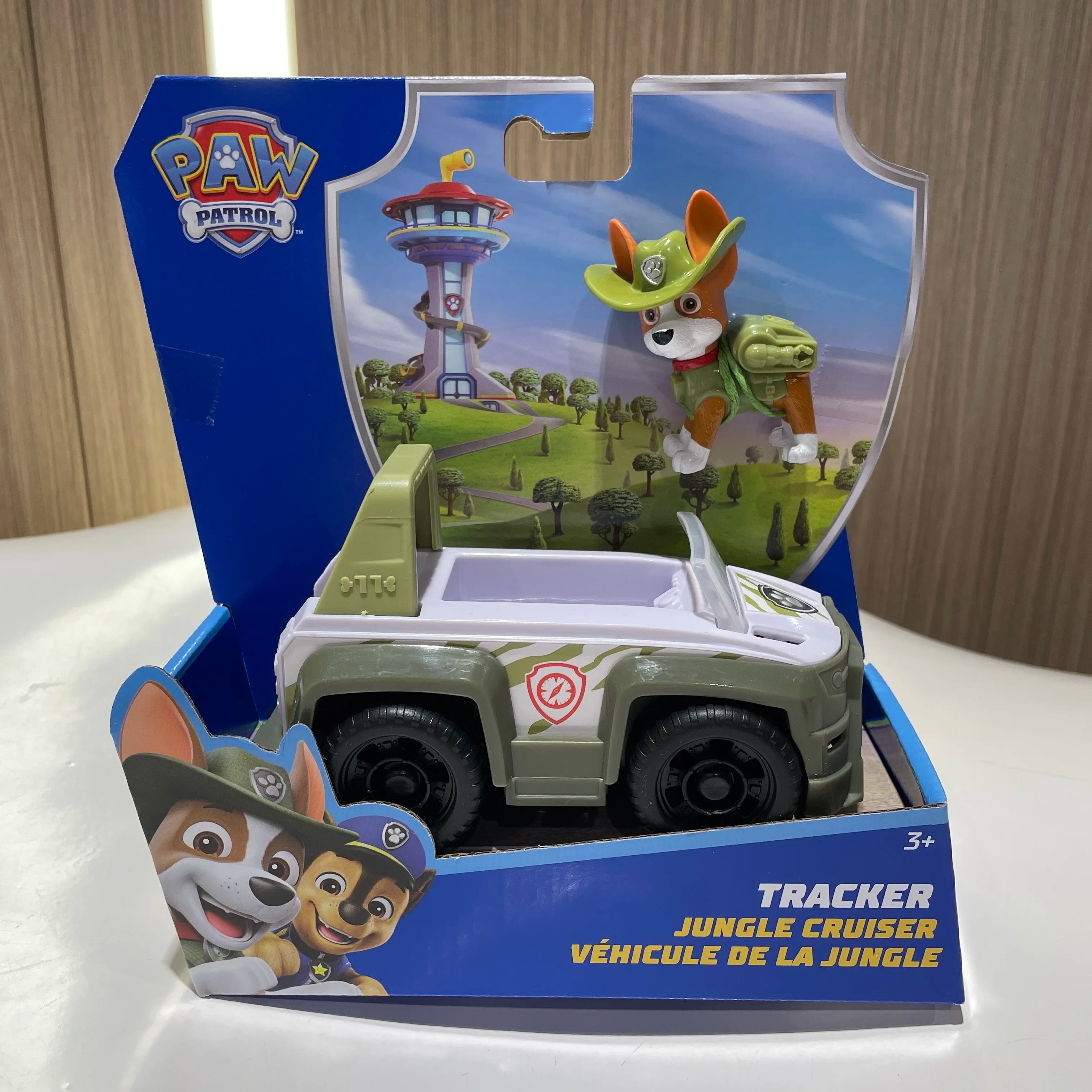 Genuine Paw patrol Dino Rescue Rex Ryder Everest Rescue Vehicle with Collectible Action Figure Patrulla Canina Children TOY Gift