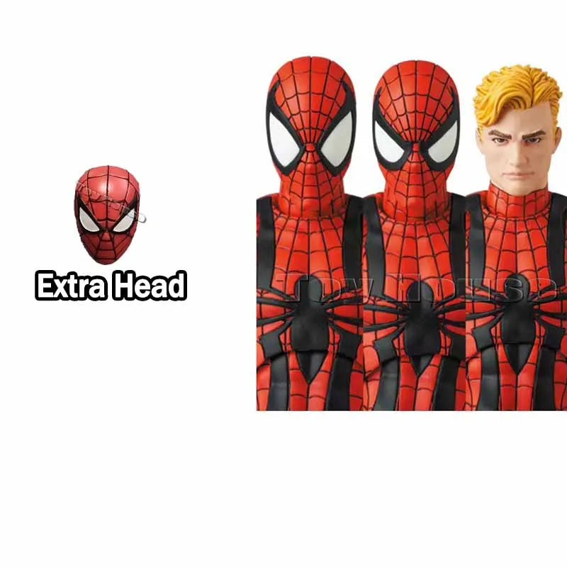Full Range In Stock Ct Toys Spiderman Mafex 143 Ben Reilly Comic Ver The Amazing Spider-Man 001 Anime Action Figure Toys Gift