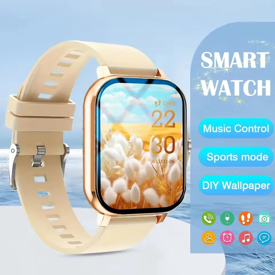 2026 New Bluetooth Call Smart Watch Information Push Men Women Health Monitoring Watch Pedometer IP68 Smartwatch For Android IOS