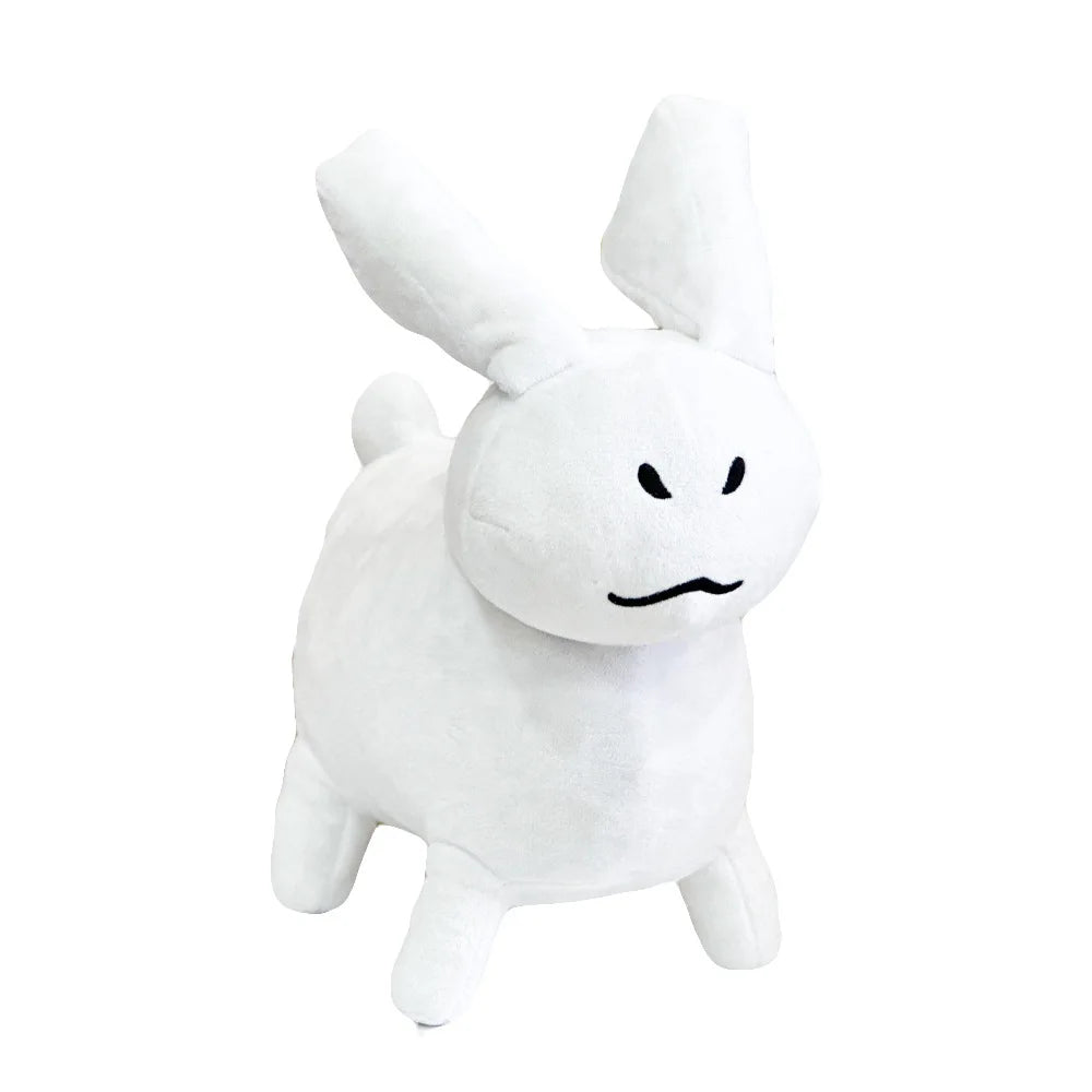 Gubby Plush White Rabbit Plush Toy Related to Fun Cartoon Games Healing Companion Plush Animals Children‘s Gifts