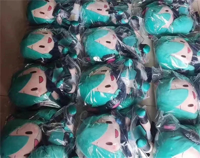 32Cm Kawaii Hatsune Miku Plush Doll Anime New Bow Miku Preciality Plush Pillow Sofa Ornaments Birthday Present Room Decoration