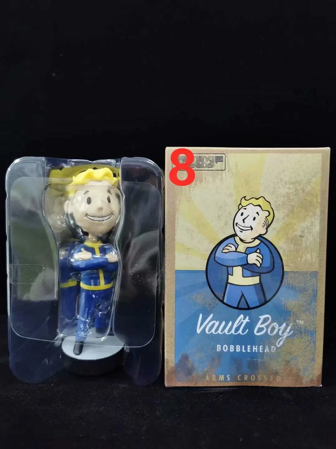 Hot Vault Boy Generation 7 Shaking Anime Action Figure Statue Model Room Ornament Toys Collectible Childrens Surprise Xmas Gifts