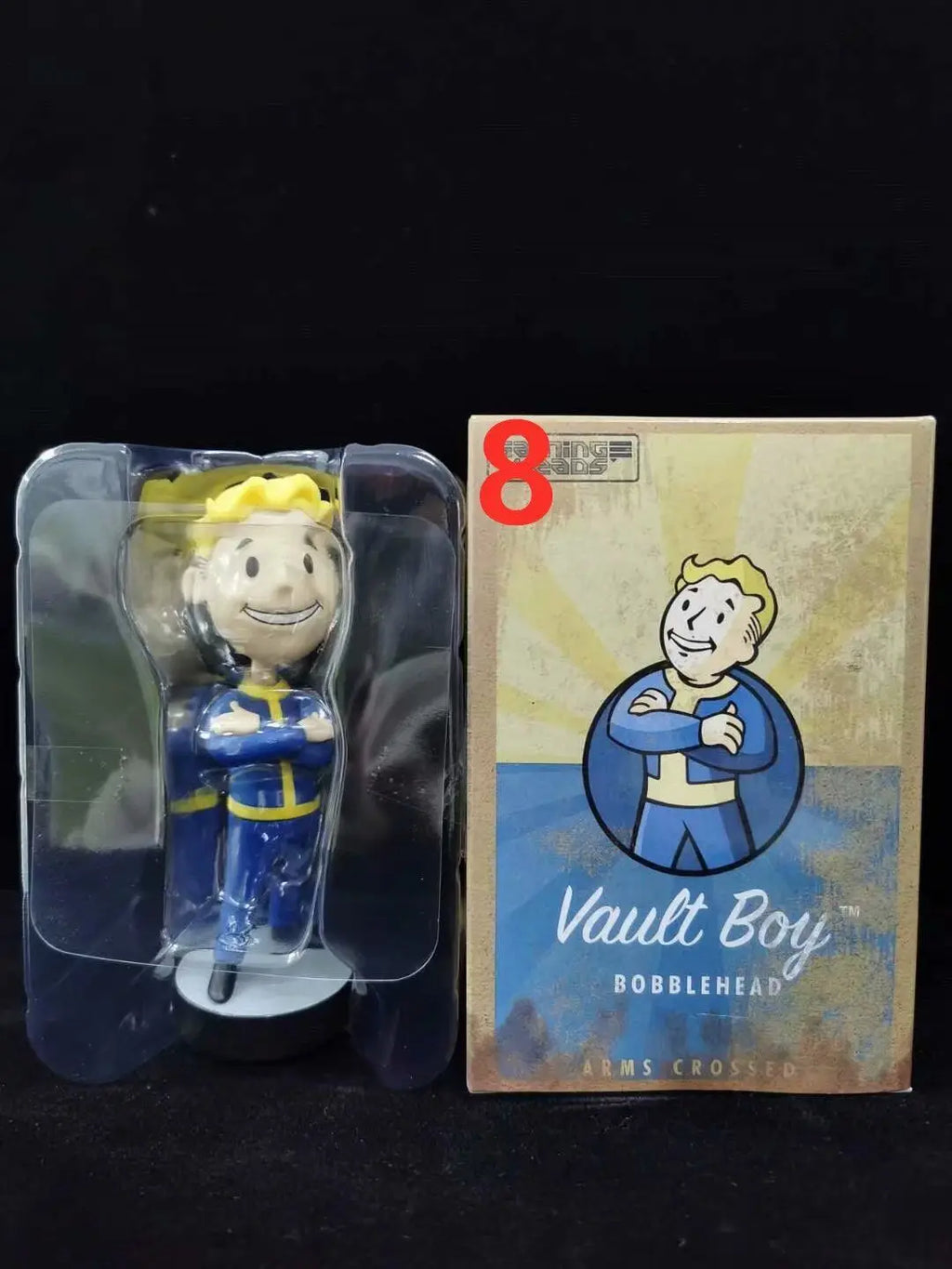 Hot Vault Boy Generation 7 Shaking Anime Action Figure Statue Model Room Ornament Toys Collectible Childrens Surprise Xmas Gifts