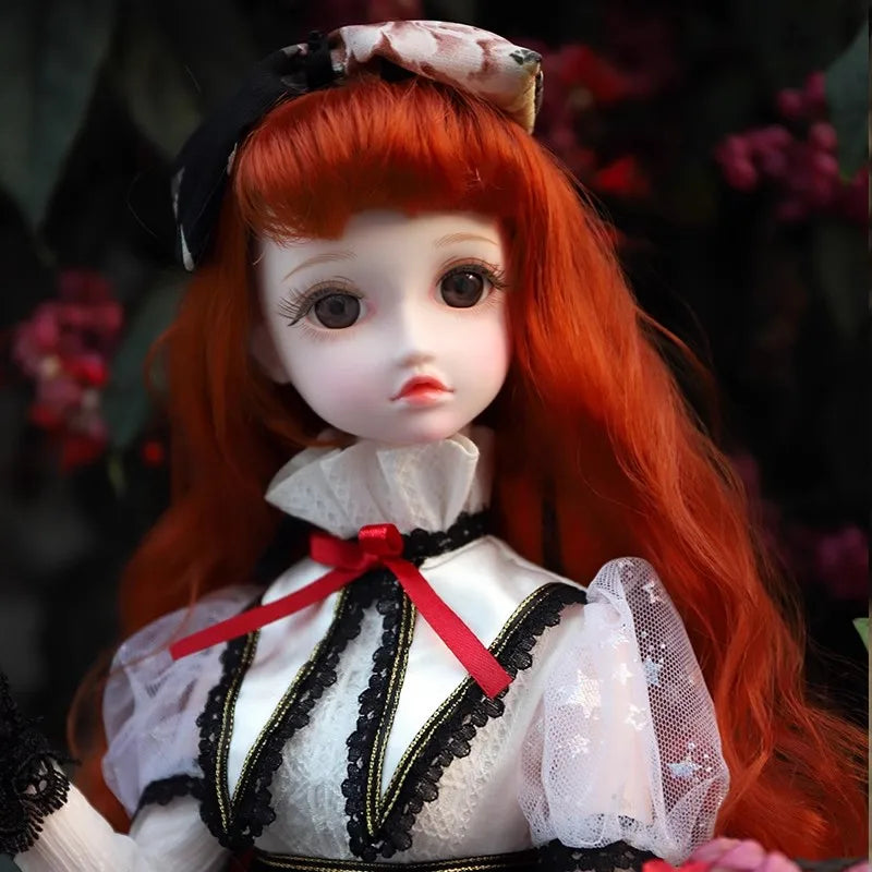 Special Price DBS Doll 1/3 BJD Mechanical Joint Body With Makeup Including Hair Eyes Clothes 62cm Height Girls Dream Fairy