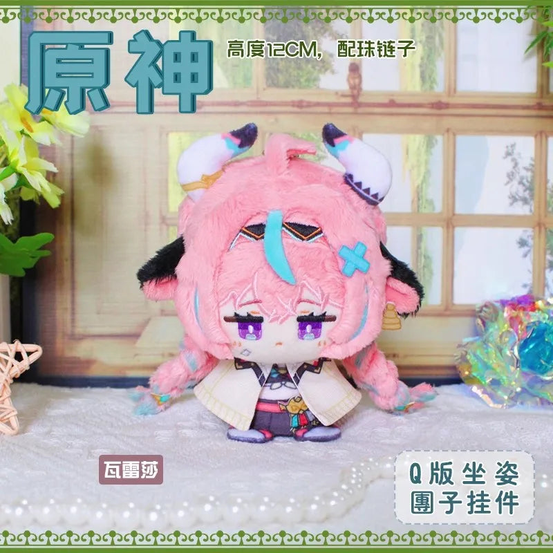 Anime Genshin Impact Plush Doll Citlali Mavuika Kachina Mualani Kinich Kaveh Alhaitham Kids toys Gifts Key Chain Small pendants