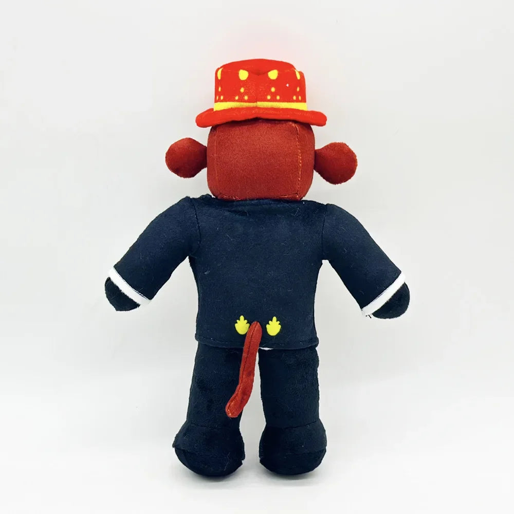 NEW Steal A Brainrot Esok Sekolah Plush Hot Game Peripheral Plushie Cute Cartoon No. 9 House Stuffed Doll Toy Gamer Fans Gift