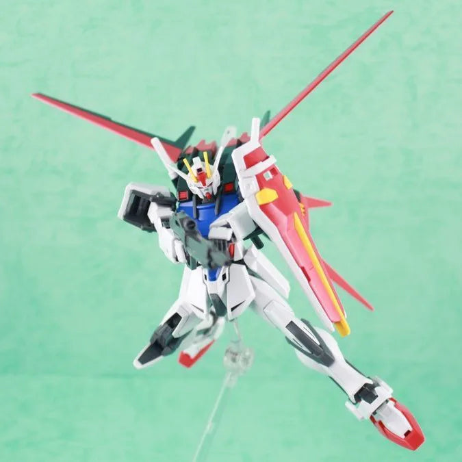 HG 1/144 Strike Dog Fighter GAT-X105 Mech Assembly Model Kits Action Figures Boy Toys Desktop Decoration Gifts Collectible