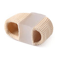 Gel Bunion Toe Separator W/Fabric Lining for Big Toe,Silicone Toe Spacers Breathable Toe Corrector Protector for Overlapping Toe