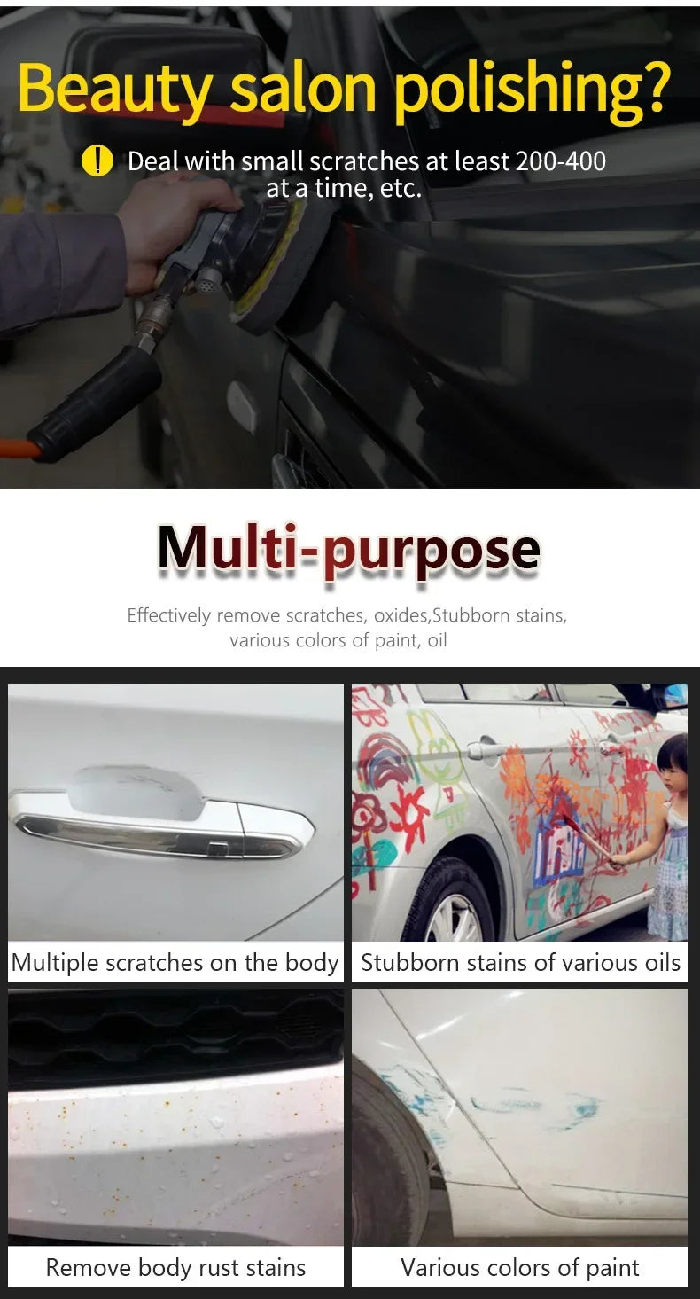 Upgraded Nano Magic Scratch Remover Cloth Multipurpose Car Paint Scratch Repair Cloth Shine Restore