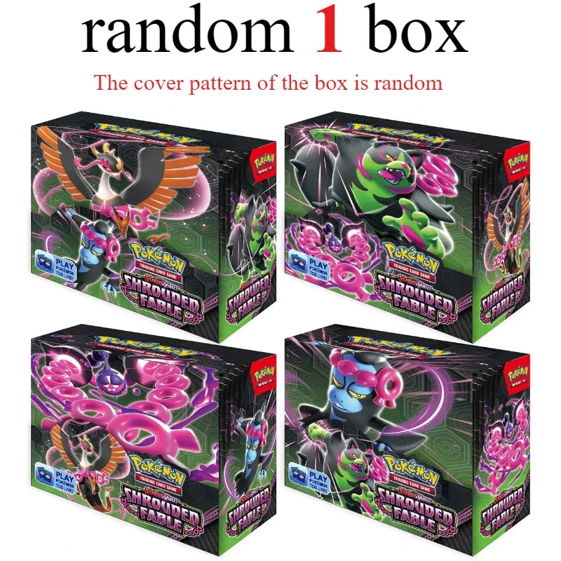 360 units/case Pokémon Scarlet & Violet 151 Prism Scale Fusion Strike English Booster Battle Transaction Gift Card Halloween
