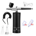 Airbrush Nail with Compressor Portable Air Brush with Compressor For Nails Art Cake Painting Craft Airbrush Nail Art Compressor