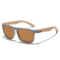 Retro Style Square Frame Polarized Cycling Sunglasses Men Night Vision Car Driving Sunglass Dirt Bike Motorcycle Glasses UV400