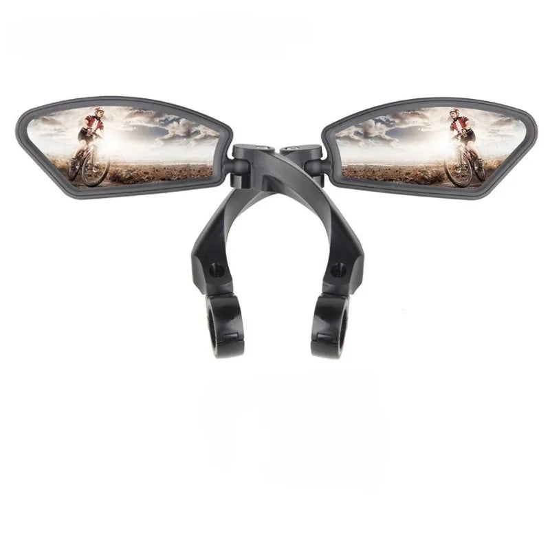 Bicycle Rearview Mirror Wide Range Adjustable Angle Reflector Scooter Bicycle Rearview Mirror Bicycle Handlebar Mirror