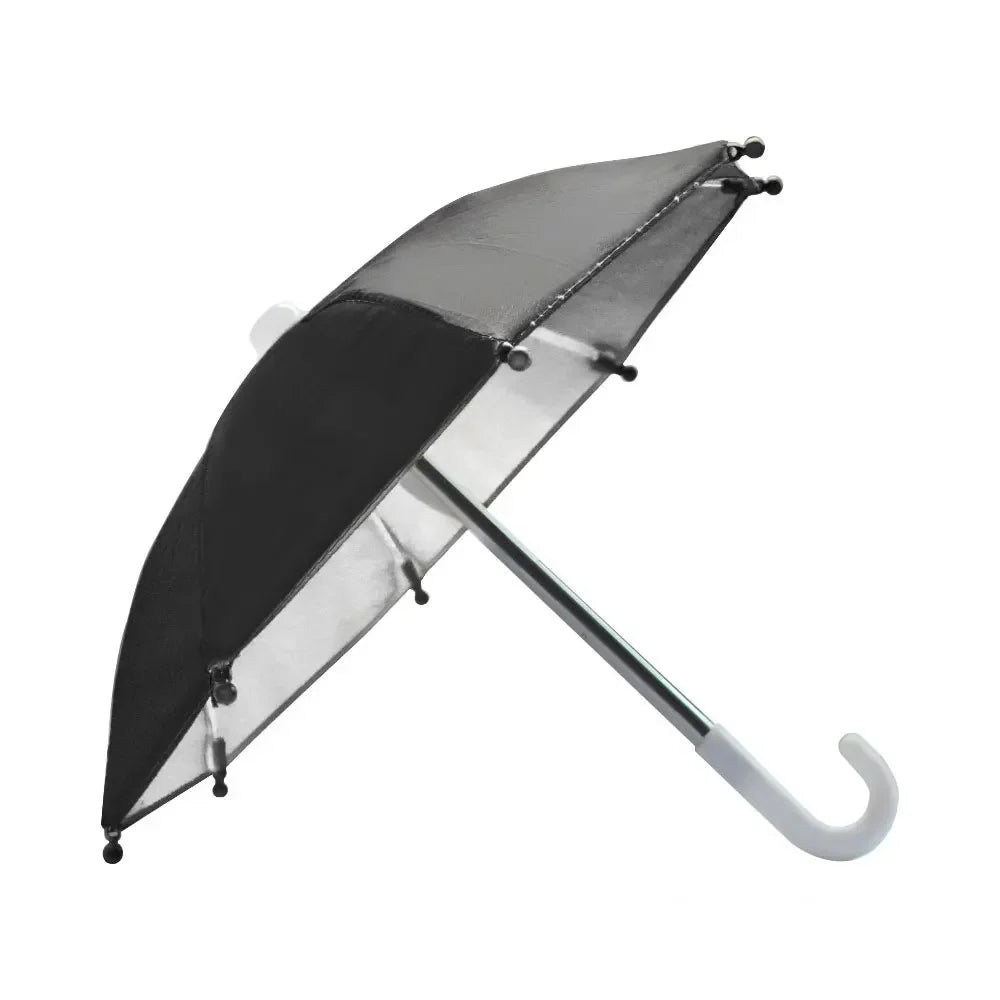 Mini Umbrella Sunshade Phone Holder Motor Bike Handlebar Rain Resistant Waterproof Motorcycle Rider Rain Resistant Universal