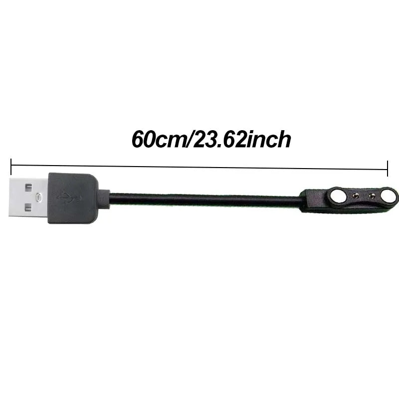 2025 Charger For Xiaomi Haylou Solar LS05 Smartwatch USB Charging Cable Charger Holder Smart Watch Dock Cord Chargers Adapter