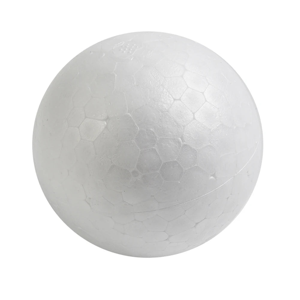 6-12cm Modelling Polystyrene Foam Balls White Craft Balls DIY Hand-painted Gifts Accessory Wedding Celebrations Event Supplies