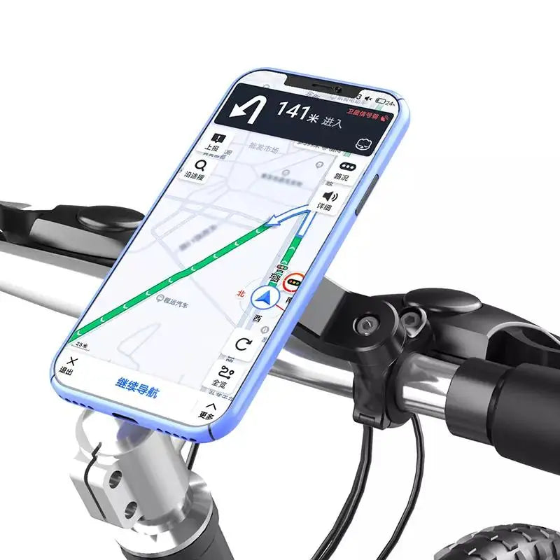 Motorcycle Bike Bicycle Phone Holder Bicycle Handlebar Shockproof Navigation Phone Bracket For Xiaomi iPhone Samsung Phone Stand