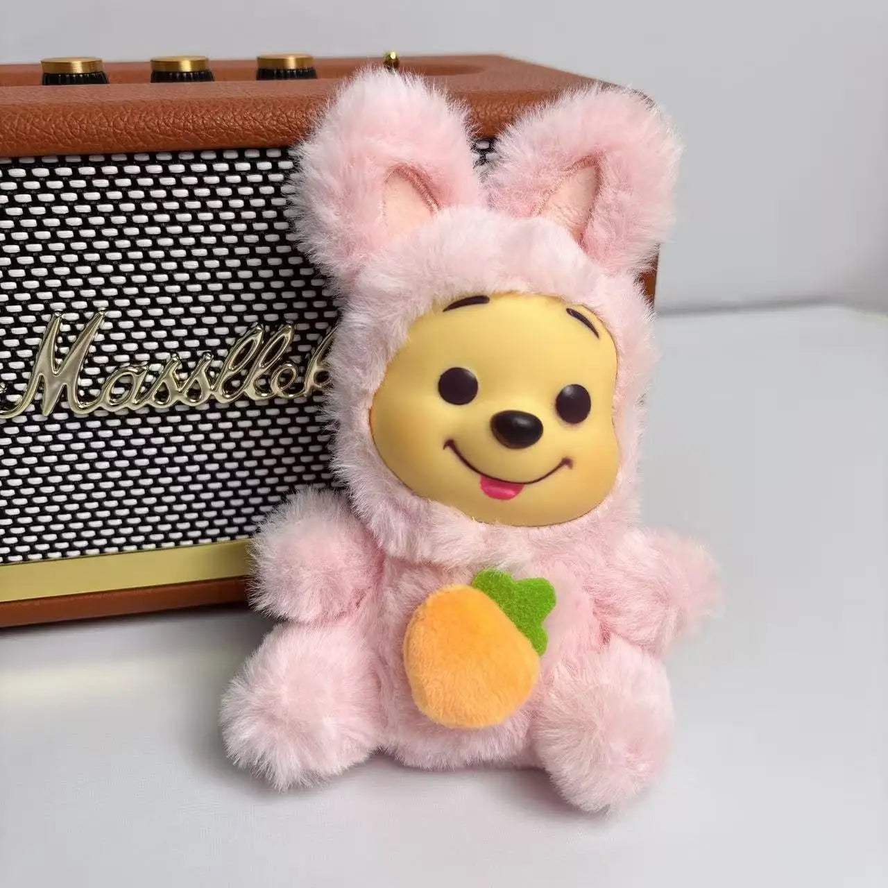 Disney Winnie the Pooh Bear Tiger Pig  Happy Times Series Blind Box Toy Vinyl plush toys Decor Doll Kid Birthday Xmas Gift