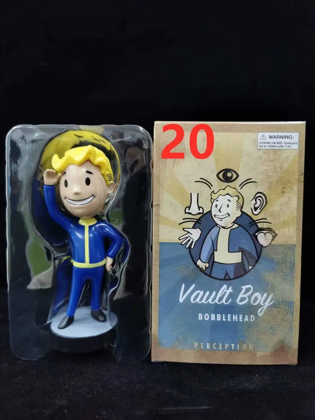 Hot Vault Boy Generation 7 Shaking Anime Action Figure Statue Model Room Ornament Toys Collectible Childrens Surprise Xmas Gifts