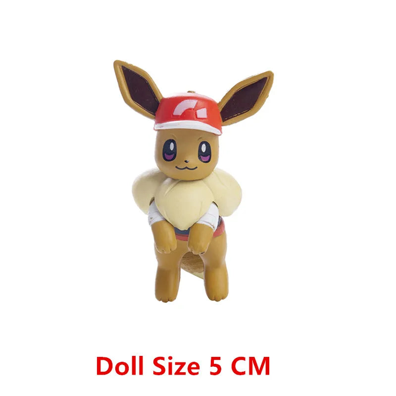 Pokemon Anime Figures Pikachu Mewtwo Flying Dragon Meowth Collection  Figure Action Toys Model Birthday Gifts Bulk Buy Lot