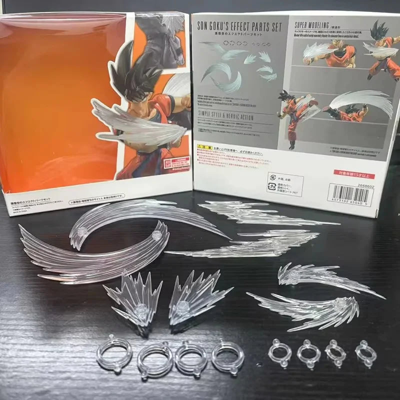 In Stock Ac Factory Effect Series S.H.F The Smoke Effect Piece White Ver. Action Anime Figures Collection Ko Model Custom Toy