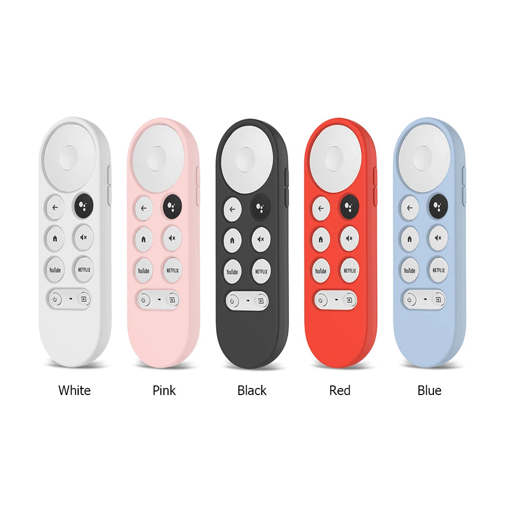 Silicone  Remote Control Protective Cover Suitable for Google Chromecast 2020 Smart TV Anti-drop Non-slip Soft TV Remote Case