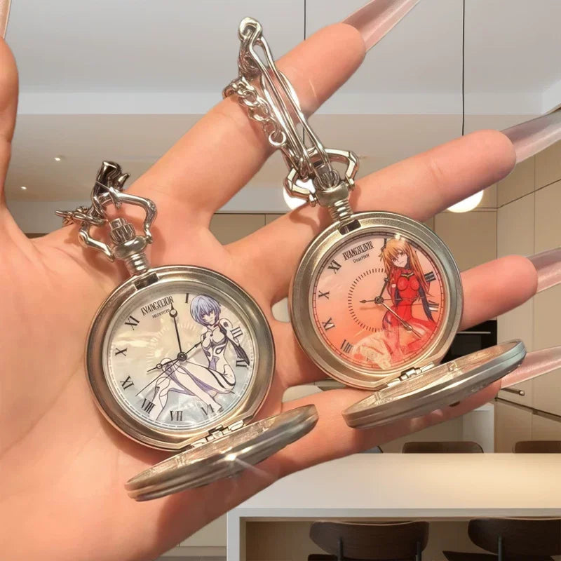 In stock genuine EVA Neon Genesis Evangelion Blind Box Time Repair Plan Series Watch Decor Ornaments Anime Birthday Gift Toys