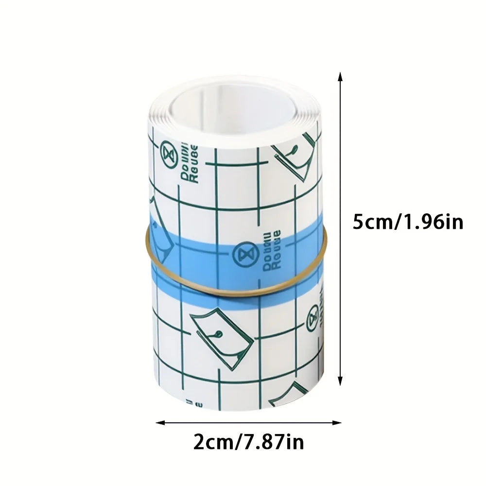 1 Roll Transparent Self-Adhesive Tape, PU Material Bandage, Portable Finger Protector, Anti-Friction Sticker for Bathing
