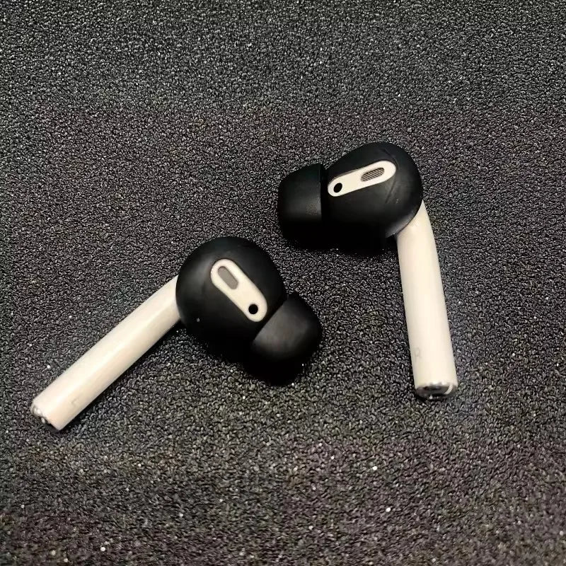 2pcs/Pair Ear Pads For Airpods 1/2 Wireless Bluetooth Iphone Earphones Silicone Covers Caps Earphone Case Earpads Eartips