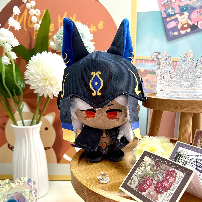 Genshin Impact Plush Doll Sandrone Columbina Yae Miko Arlecchino Sigewine Yae Miko Game Cosplay Stuffed Kids toy Illuga gift