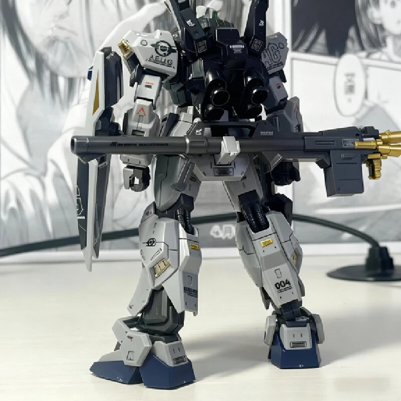 New HG 1/144 RX-178 MK-II 21st Century Real Color Scheme Assembly Model Kit Action Figures Decoration Toy Gift for Collectors