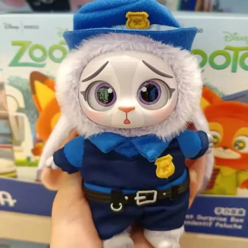 High Quality Zootopia Series Blind Box Judy Nick Vinyl Plush Cartoon Character Pendant Trendy Toys Box Birthday Gifts for Kids