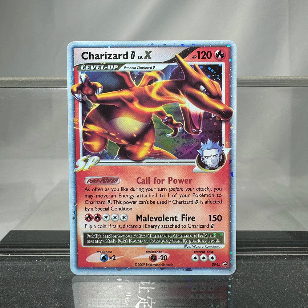 Charizard PTCG Single Collection Card 1st Edition 1996 Vmax Ex Rare Rainbow Card PKM Proxy Cards Toys Gifts