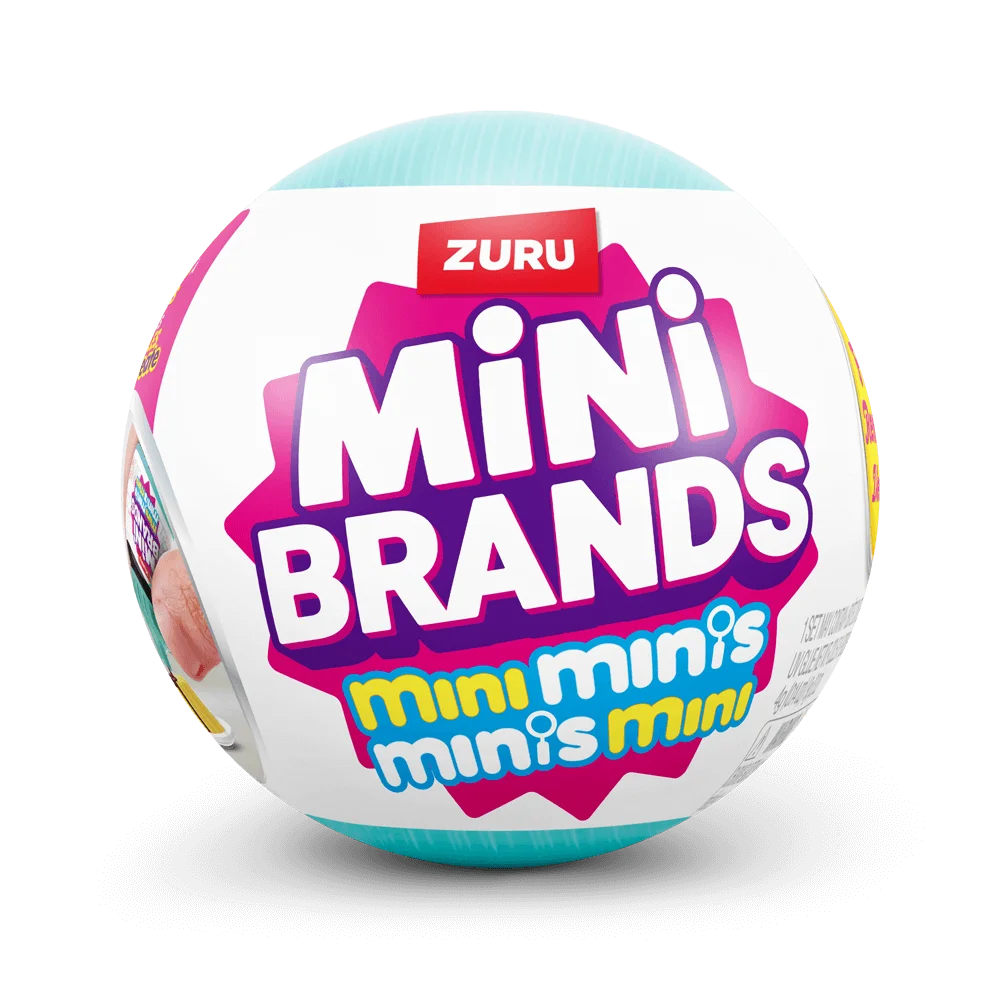 Mini Brands Fridge Mystery Ball Capsule Blind Box Set Play Kitchen Miniature Refrigerator Toys Cute Ornament Kids Birthday Gifts