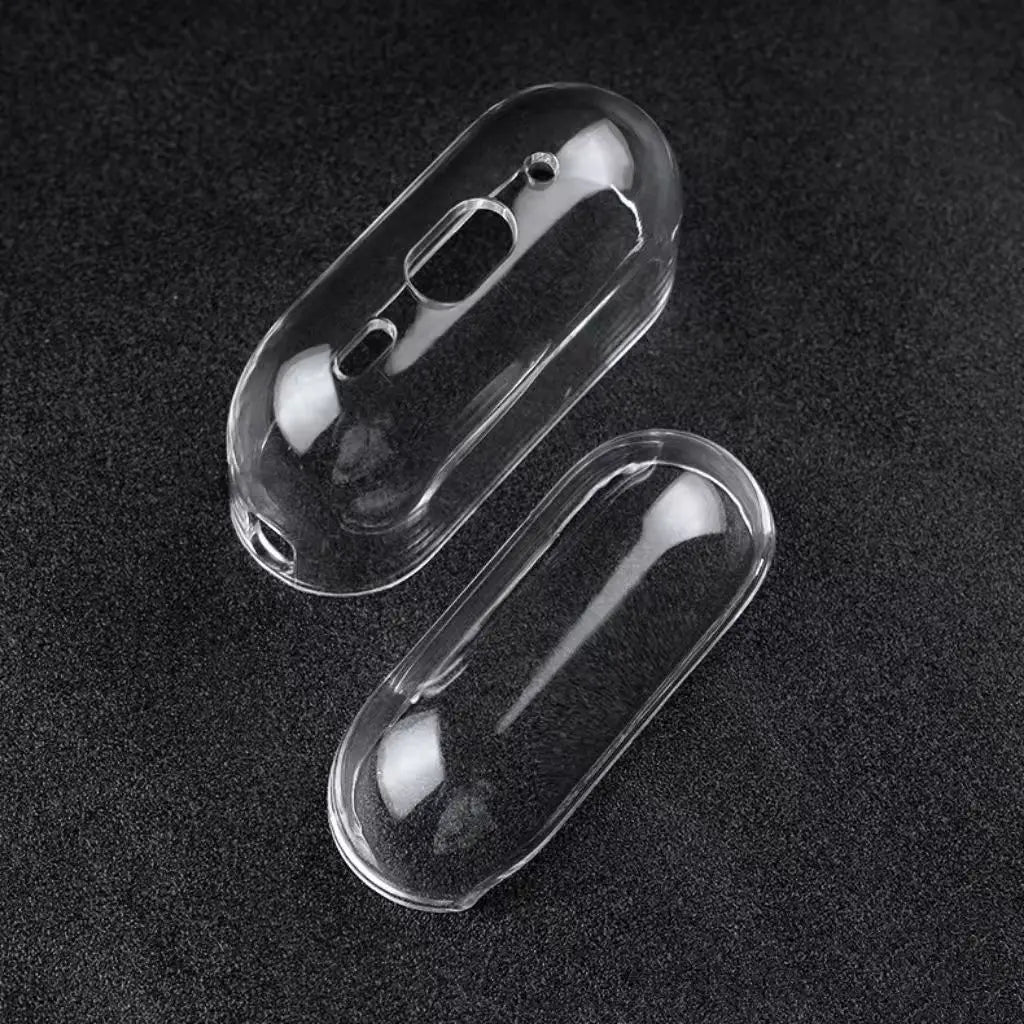 Clear Soft TPU Earphone Case with Metal Ring Buckle for Airpods Pro 2 3 2nd Generation Air Pods 4 3 1 3rd Gen Cover Accessories