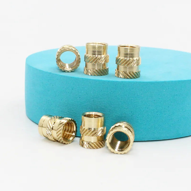 Threaded Brass Insert Nut 3d Printing Tool M2 M3 M4 M5 Heat Set Insertion Soldering Iron Kit Hot Melt Knurled Nut for Plastic PC