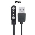 2025 Charger For Xiaomi Haylou Solar LS05 Smartwatch USB Charging Cable Charger Holder Smart Watch Dock Cord Chargers Adapter