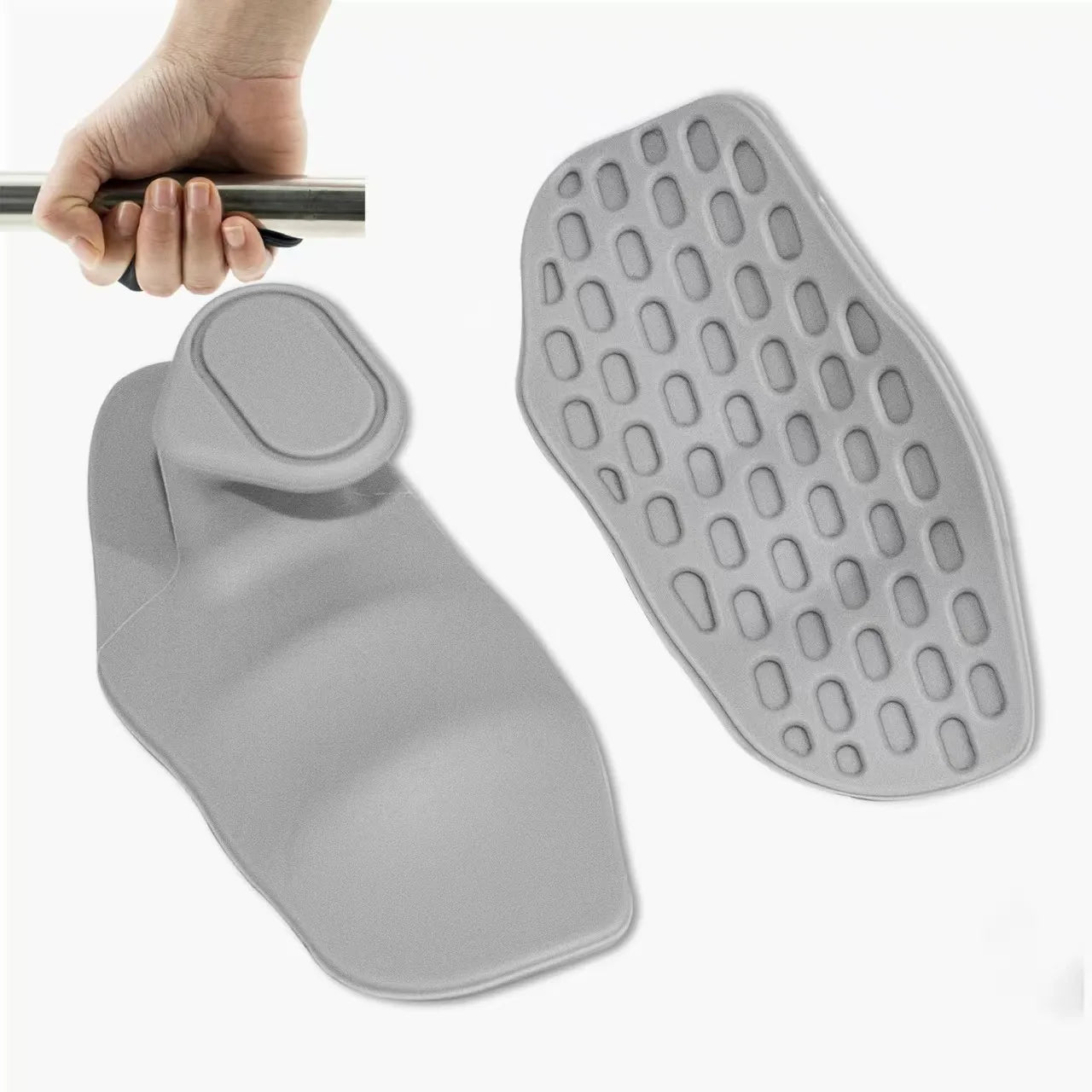 Professional Workout Gloves with Silicone Palm Grips for Weightlifting, Cross Training, Gym & Fitness - Non-Slip Hand Protection