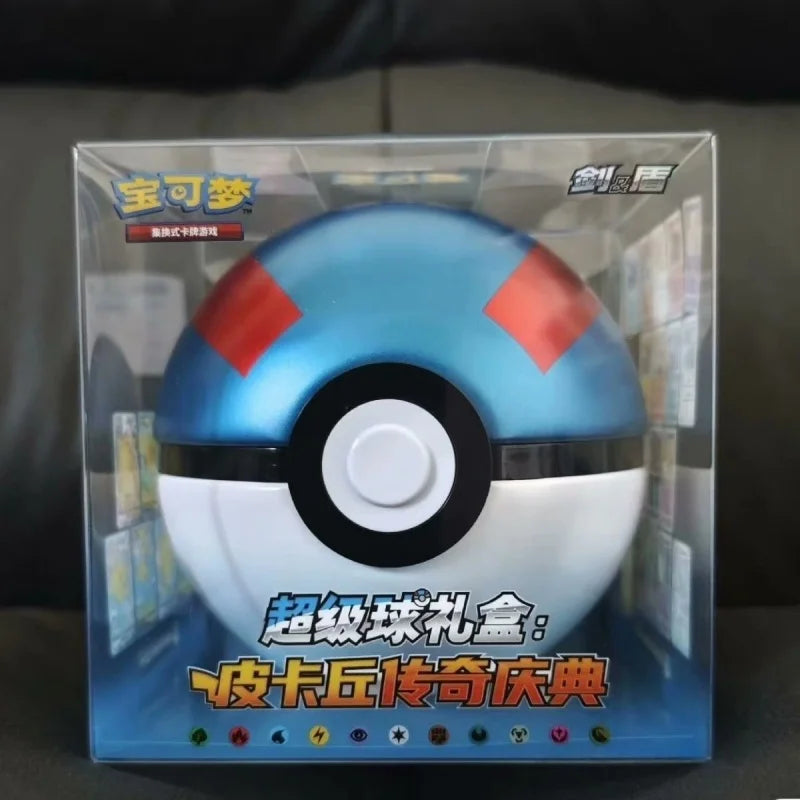100% Original P0ke Ball Master Balls Premium Ball Gift Box Pokém0n Cards Ptcg Simplified Chinese Original Pack Children Birthday