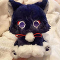 23cm Anime Genshin Impact Scaramouche Cat Cute Plush Doll Wanderer Pet Cosplay Stuffed Pillow Toy Birthday Gift