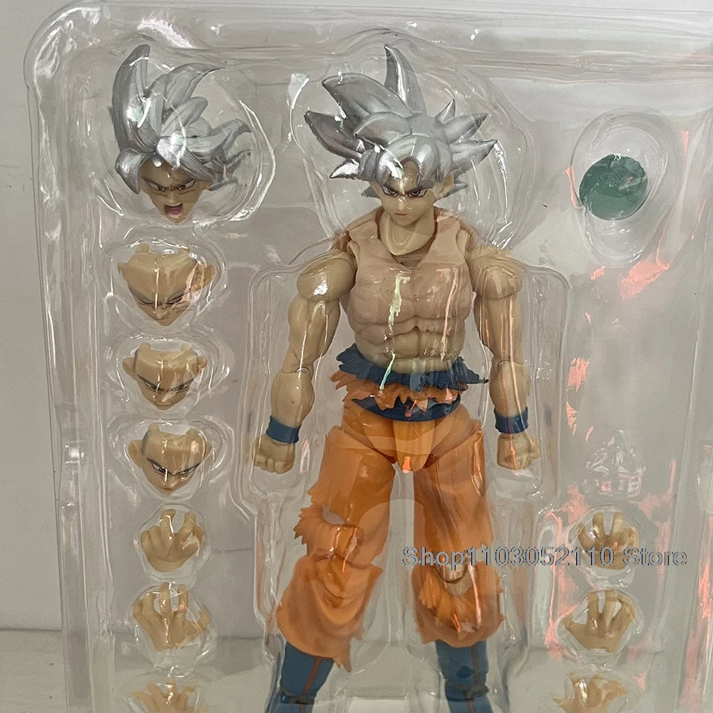 Dragon Ball Z Son Gokul Action Figure SHFiguarts Anime War Damage Super Saiyan Collection Model Birthday Gifts