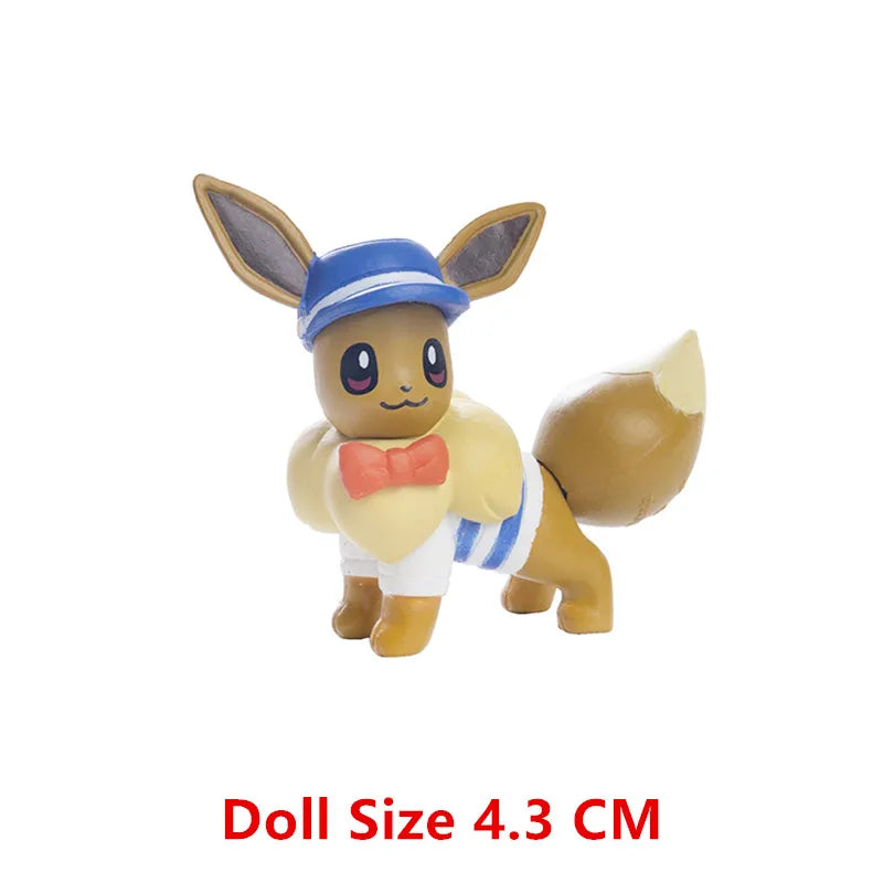 Pokemon Anime Figures Pikachu Mewtwo Flying Dragon Meowth Collection  Figure Action Toys Model Birthday Gifts Bulk Buy Lot